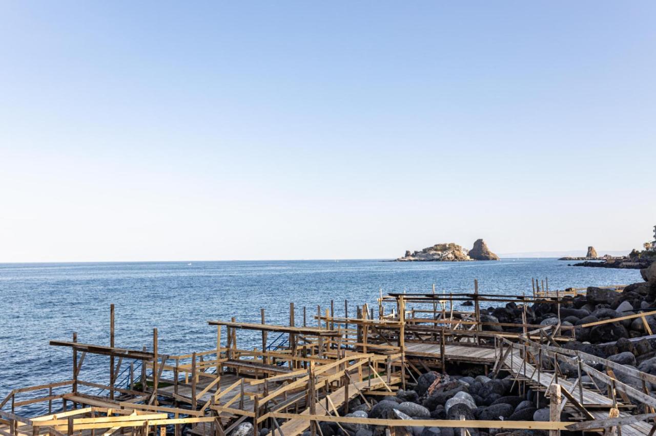 Courrier-House Leilighet Aci Castello Eksteriør bilde